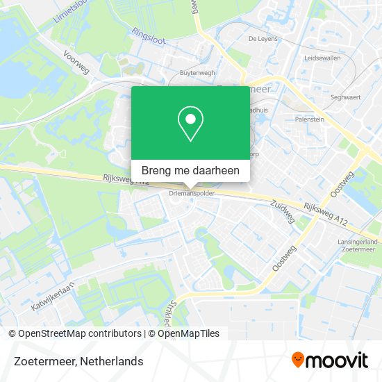 Zoetermeer kaart