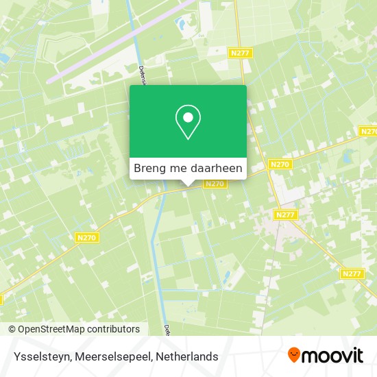 Ysselsteyn, Meerselsepeel kaart