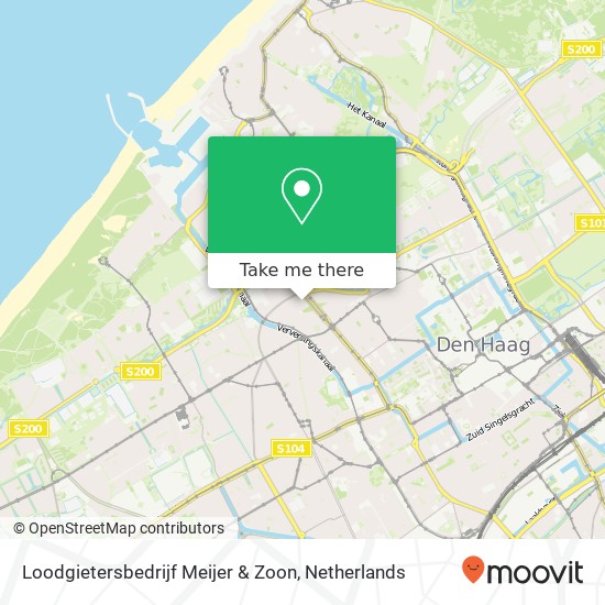 Loodgietersbedrijf Meijer & Zoon kaart