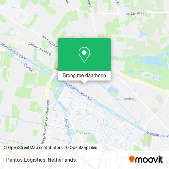 Pantos Logistics kaart