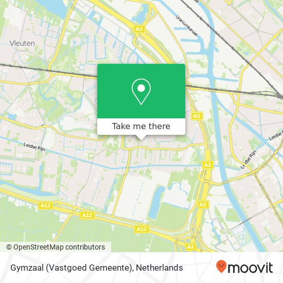 Gymzaal (Vastgoed Gemeente) kaart