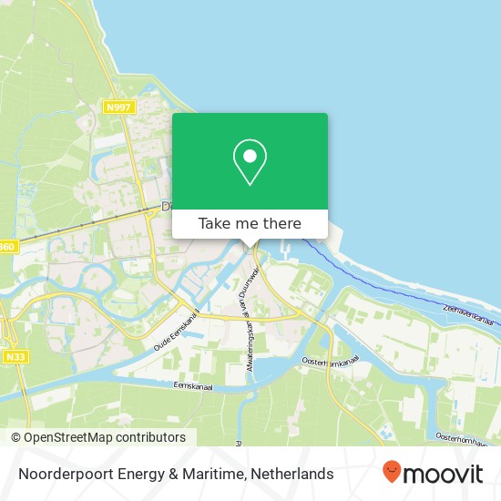 Noorderpoort Energy & Maritime kaart