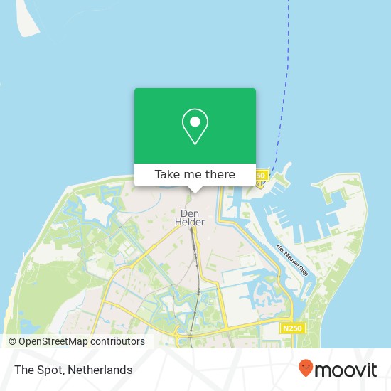 The Spot kaart