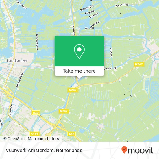 Vuurwerk Amsterdam kaart