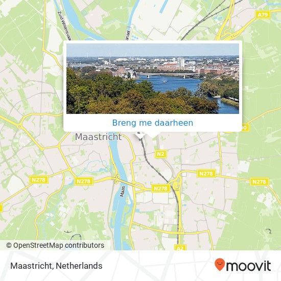 Maastricht kaart