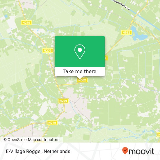E-Village Roggel kaart