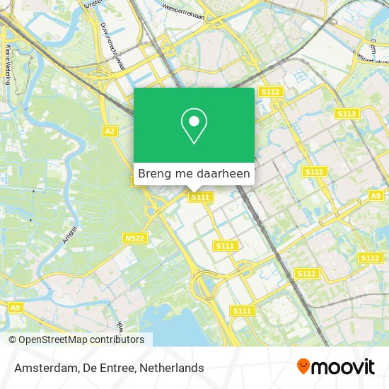 Amsterdam, De Entree kaart