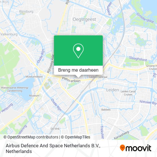 Airbus Defence And Space Netherlands B.V. kaart