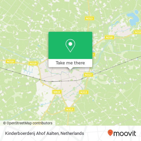 Kinderboerderij Ahof Aalten kaart