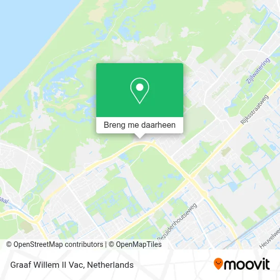 Graaf Willem II Vac kaart