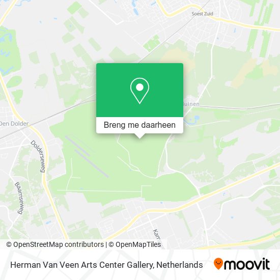 Herman Van Veen Arts Center Gallery kaart