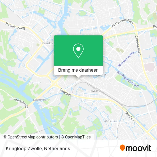 Kringloop Zwolle kaart