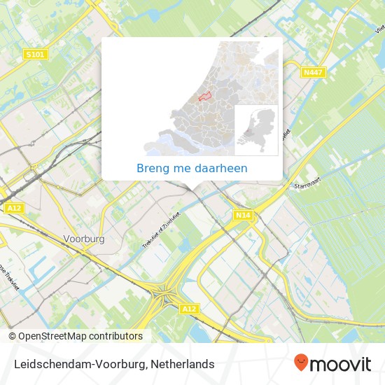 Leidschendam-Voorburg kaart