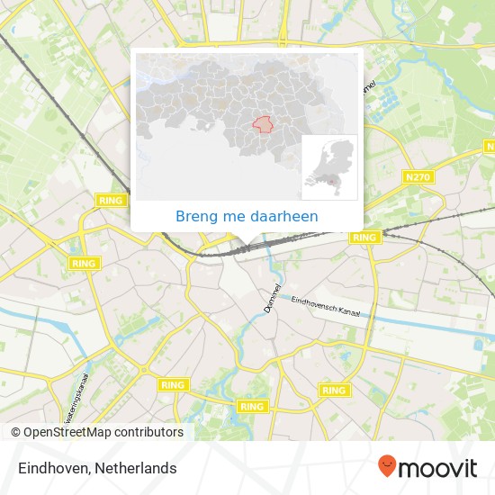 Eindhoven kaart