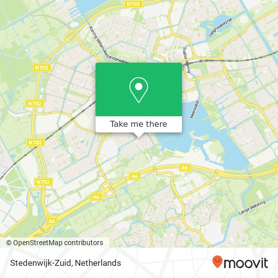 Stedenwijk-Zuid kaart