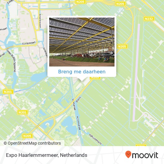 Expo Haarlemmermeer kaart
