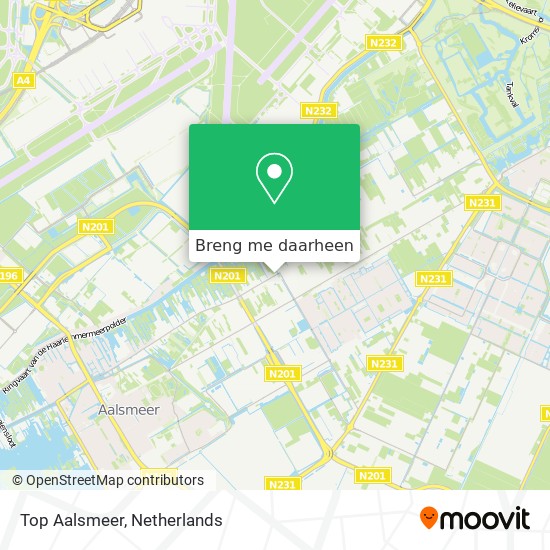 Top Aalsmeer kaart