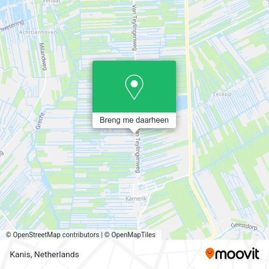Kanis kaart