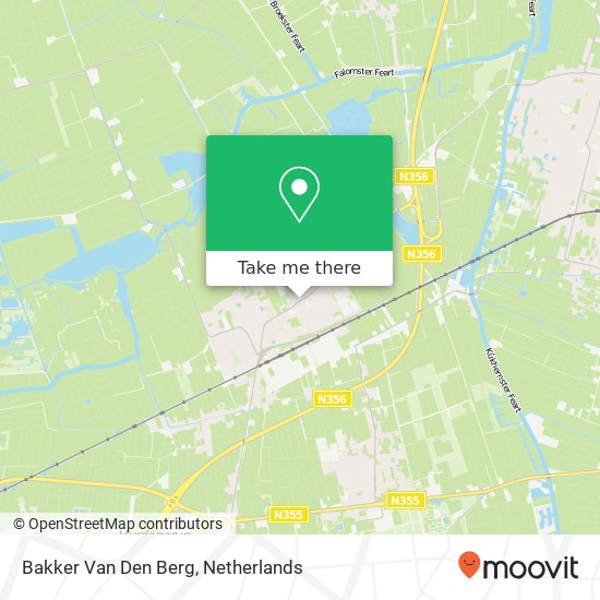 Bakker Van Den Berg kaart