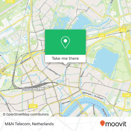 M&N Telecom kaart