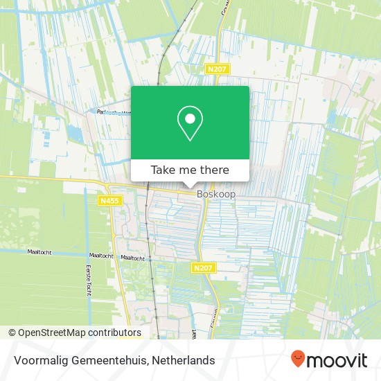 Voormalig Gemeentehuis kaart