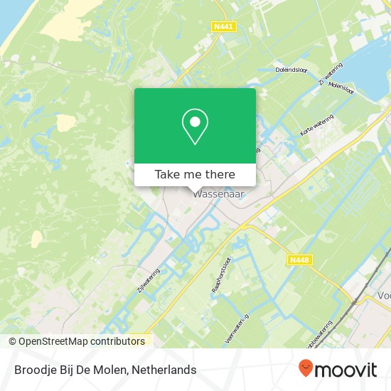 Broodje Bij De Molen kaart