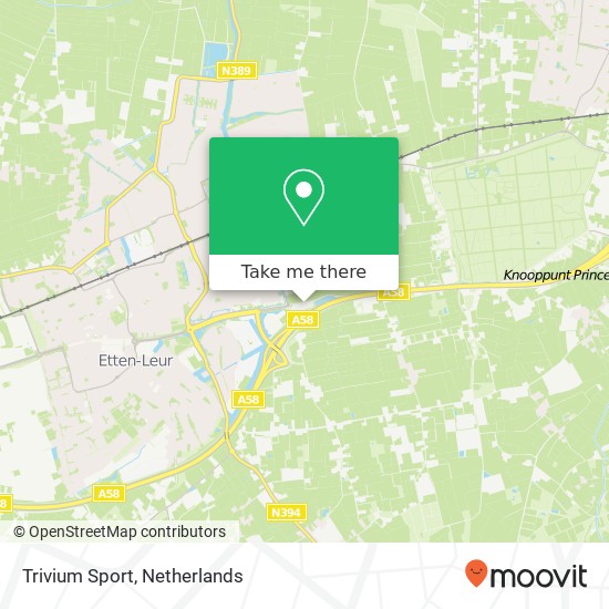 Trivium Sport kaart