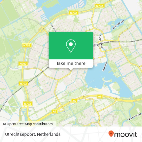Utrechtsepoort kaart