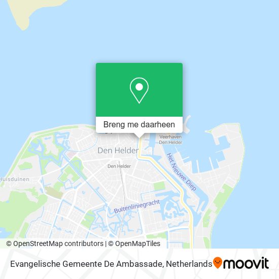 Evangelische Gemeente De Ambassade kaart