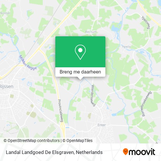 Landal Landgoed De Elsgraven kaart