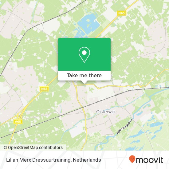 Lilian Merx Dressuurtraining, Spreeuwenburgerweg 2 kaart