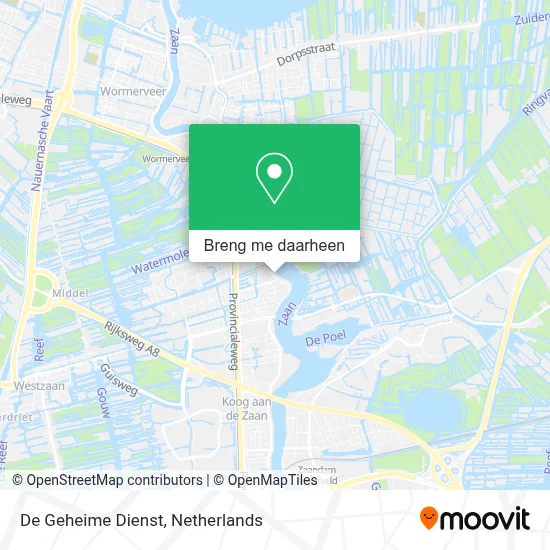 De Geheime Dienst kaart