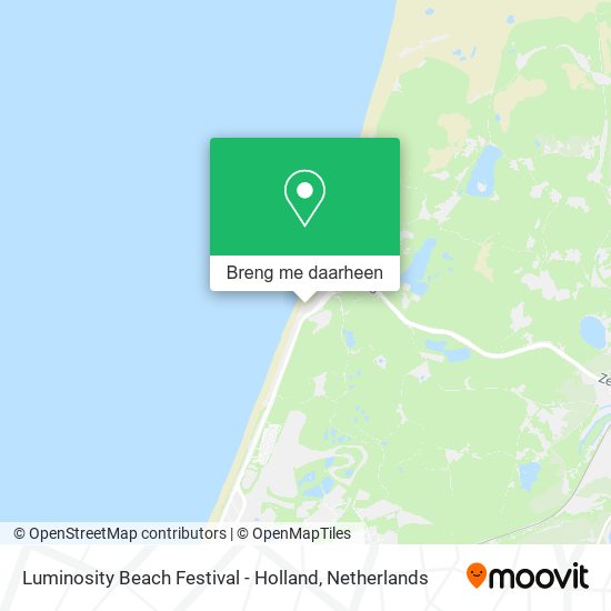 Luminosity Beach Festival - Holland kaart