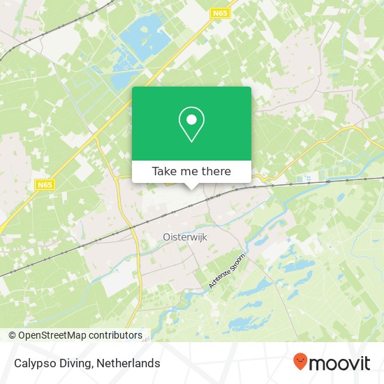 Calypso Diving, Beneluxstraat 6G kaart