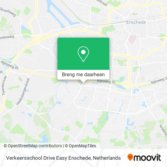 Verkeersschool Drive Easy Enschede kaart