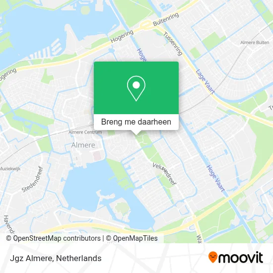 Jgz Almere kaart