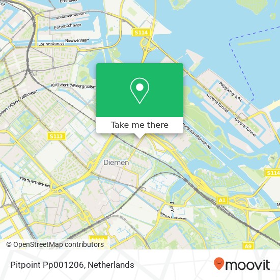 Pitpoint Pp001206 kaart