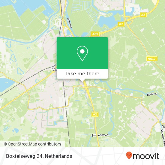 Boxtelseweg 24, 5261 ND Vught kaart