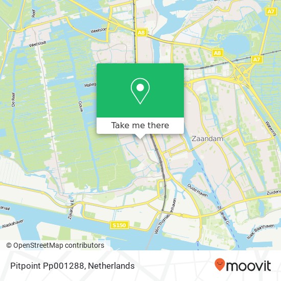 Pitpoint Pp001288 kaart