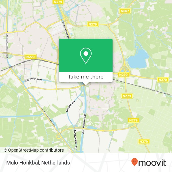 Mulo Honkbal, Rivierensingel 96 kaart