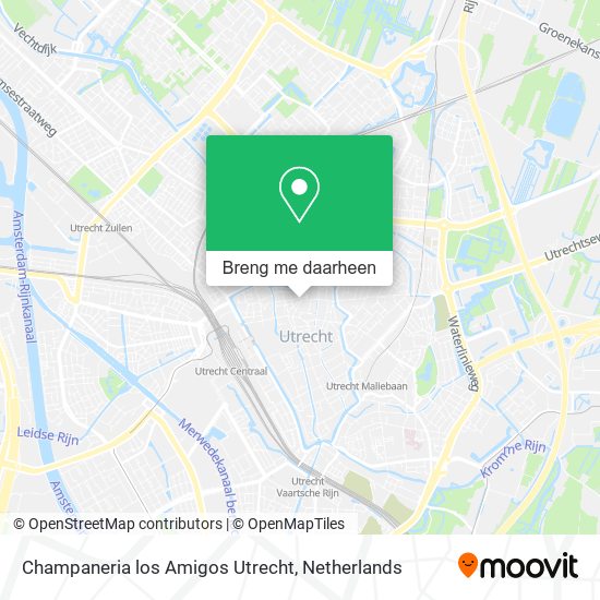Champaneria los Amigos Utrecht kaart