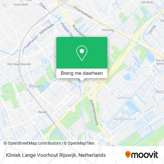 Kliniek Lange Voorhout Rijswijk kaart