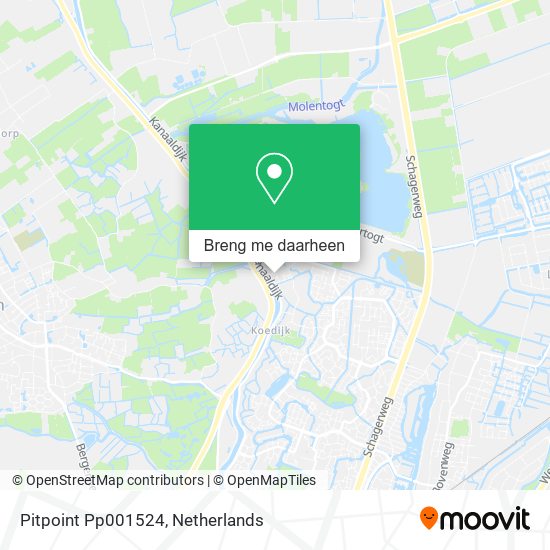 Pitpoint Pp001524 kaart