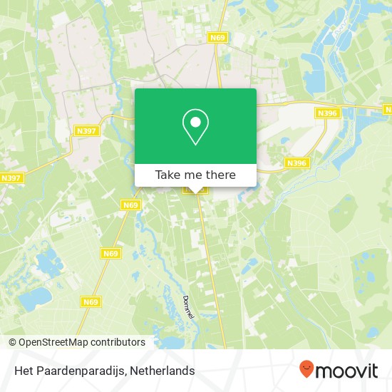 Het Paardenparadijs, Maastrichterweg 96 5554 VB Valkenswaard kaart