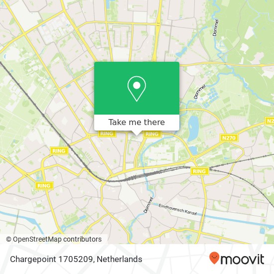 Chargepoint 1705209 kaart