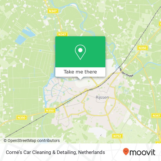 Corné's Car Cleaning & Detailing, Daltonstraat 10 kaart