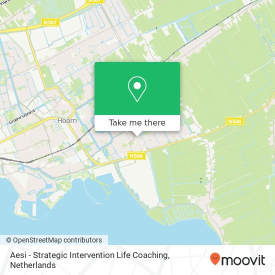 Aesi - Strategic Intervention Life Coaching, Diepenbrockhof kaart