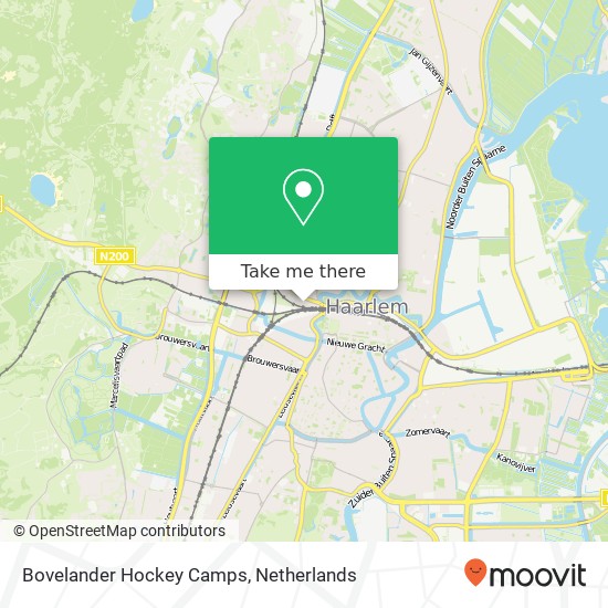 Bovelander Hockey Camps, Verspronckweg 63C kaart