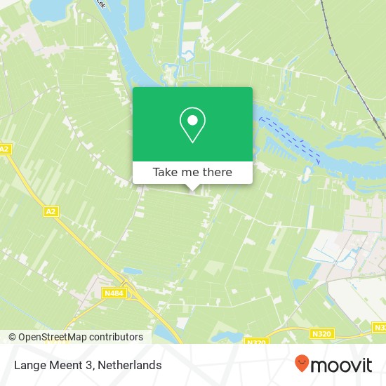 Lange Meent 3, 4121 KM Everdingen kaart