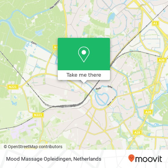 Mood Massage Opleidingen, Oude Fabriekstraat 7 kaart